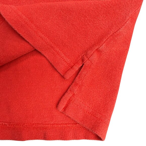 Boys' POLO by RALPH LAUREN Cotton Mesh‎ Long Sleeve Polo Red | Size 18 months - Picture 3 of 9